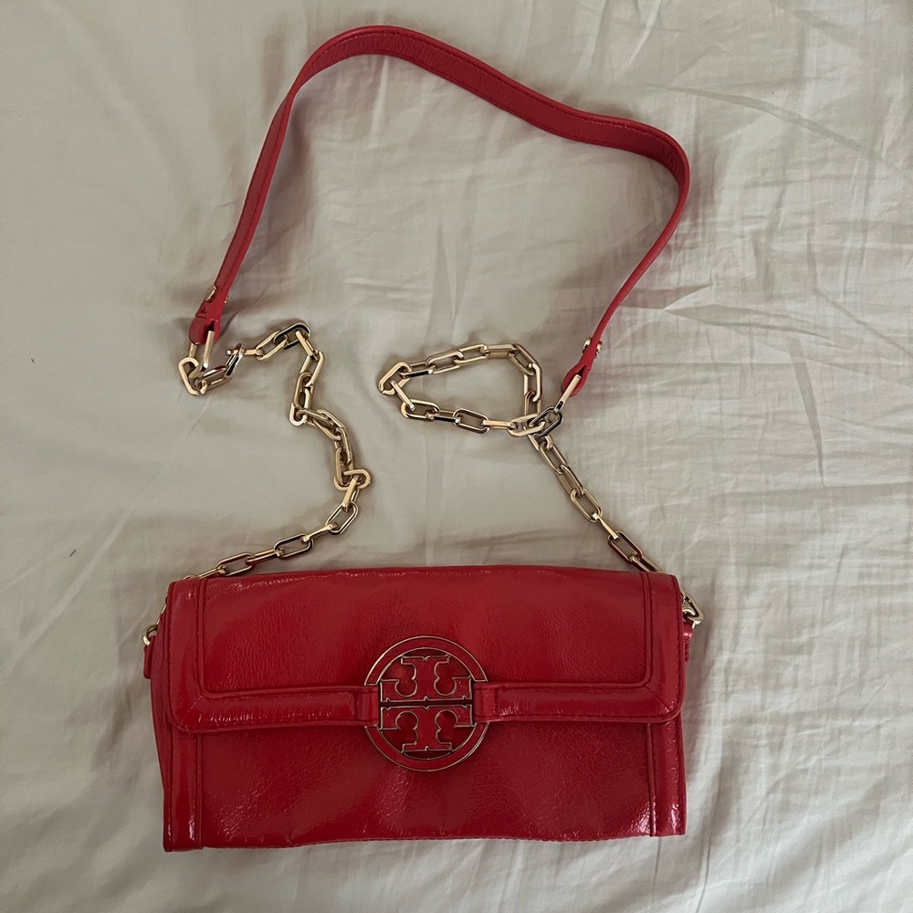 Tory Burch Red Crossbody Bag
